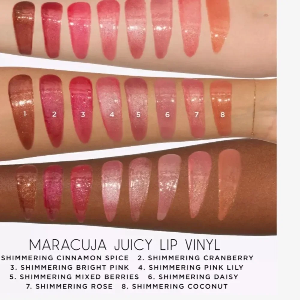 🌻 Tarte Shimmering Bright Pink Maracuja Juicy Lip Vinyl New Full Size